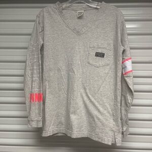 Victoria‎ Secret Pink Long Sleeve Shirt#25A